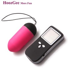 HoozGee Sexual Health Classic LCD Remote Wireless Vibrating Egg Female Sex Toys